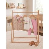 Baby Hi 3'lü Kapitone Çiçekli Kız Bebek Takım 6-9 Ay 9-12 Ay 12-18 Ay Yenidoğan Bebek Takım Kapüşonlu Yelek+Uzun Kollu Çıtçıtı Body+Pijama Kız Bebek Takım - 9 - 12 Ay - Pembe