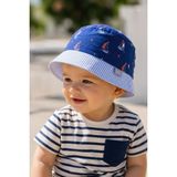 Baby Hola 0-18 Ay 46CM Erkek Çocuk Yazlık Desenli Fötr Şapka Y2303004 - 46 cm - Lacivert