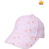 Baby Hola 1-3 Yaş 50CM Kız Bebek Çocuk Yazlık Desenli Ayarlanabilir Şapka Kep Y2310003 - 50 cm - Pudra