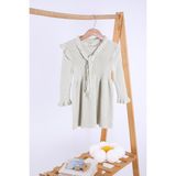 Baby Hola %100 Organik Triko Kız Bebek Çocuk Kemerli Elbise 32125 - 2 - 3 Yaş - Mint Yeşil