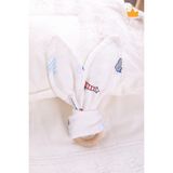 Baby Hola Ahşap Halkalı Müslin Diş Kaşıyıcı 546 - Mavi