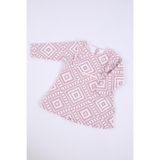 Baby Hola Babyhola Kız Bebek Çocuk Uzun Kollu Elbise Mevsimlik Baharlık 229149 - Pembe - 6 - 9 Ay