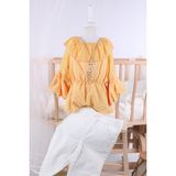Baby Hola Babyhola Kolyeli Tunik Pantolon Kız Çocuk Yazlık Takım 3098 - Çok Renkli - 6 Yaş