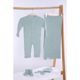 Baby Hola Babyhola Organik %100 Triko Kız Erkek Bebek Yenidoğan Tulum Takım 5'li Kutulu Set 0-3 Ay Hediyelik Hastane Çıkışı 5909 - Standart - Turkuaz