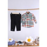 Baby Hola Babyhola Yün Polar Ceket Pantolon Erkek Takım 2'li 12592 - 2 Yaş - Mint Yeşili