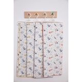 Baby Hola Çok Amaçlı Bebek Çocuk Pazen Bezi Örtü Battaniye 80*90 Astronot - Gri