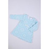 Baby Hola Kız Bebek Çocuk Uzun Kollu Elbise Mevsimlik Baharlık 229149 - 9 - 12 Ay - Mavi