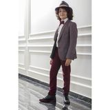 Baby Hola Papyonlu Çocuk Genç Takım Elbise Seti NX-5011 - 8 - 9 Yaş - Bordo