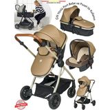 Baby Home 1010 Qool Bej Travel Sistem Bebek Arabası