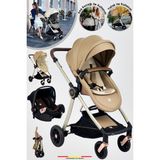 Baby Home 1012EOS Kahverengi Travel Sistem Bebek Arabası