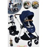 Baby Home 1012EOS Lacivert Travel Sistem Bebek Arabası