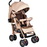 Baby Home 104 Quid Tam Yatarlı Baston Bebek Arabası 25 kg Taşıma Kapasitesi ile Katlanabilir - Kahverengi