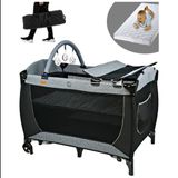 Baby Home 560 Golite 70x110 cm Gri Bebek Oyun Parkı Park Yatak