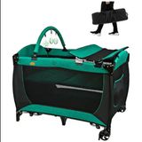Baby Home 560 Golite 70x110 cm Yeşil Bebek Oyun Parkı Park Yatak