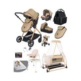Baby Home 8 In 1 Ekonomi Paket 1010 Travel Sistem Bebek Arabası Bebek Sepeti Anne Yanı Beşik Mama Sandalyesi