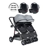 Baby Home 945 Ayrılıp Birleşebilen Travel Sistem İkiz Bebek Arabası
