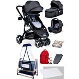 Baby Home 945 Travel Sistem Bebek Arabası Ve 505 Bebek Sepeti Anne Yanı Beşik