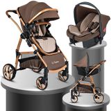Baby Home BH-855 Mix Gold Travel Sistem Bebek Arabası