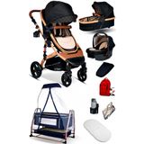 Baby Home Single-To Travel Sistem Bebek Arabası Ve Maya Anne Yanı Bebek Sepeti Beşik