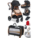 Baby Home Single-To Travel Sistem Bebek Arabası Ve Nanny Oyun Parkı Yatak Beşik