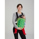 Baby Home Woykids Bebek Taşıyıcı Kanguru - Bebek Taşıma Kangurusu Kaplumbağa Desenli - Yeşil