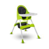 Baby Hope BH-7001 Katlanır Sabit Yeşil Mama Sandalyesi