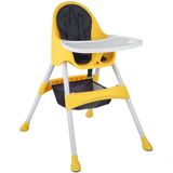 Baby Hope Royal Sarı Portatif Mama Sandalyesi