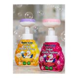 Baby Icon Doğal Çocuk Köpük El Sabunu 350 ml Muz + Çilek Kokulu Vegan Parabensiz Köpük