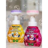 Baby Icon Doğal Çocuk Köpük El Sabunu 350 Ml Muz + Çilek Kokulu Vegan Parabensiz