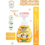 Baby Icon Doğal Çocuk Köpük El Sabunu 350 ml – Muz Kokulu Vegan Parabensiz Köpük Sabun - Sarı