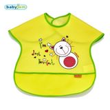 Baby Jem Poli Muşamba Sarı Büyük Mama Önlüğü