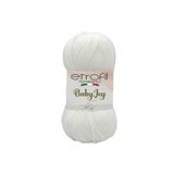 Baby Joy Örgü İpi Beyaz%100 Anti-Pilling Akrilik 100g 250m (80001)