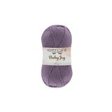 Baby Joy Örgü İpi Dumanlı Mor%100 Anti-Pilling Akrilik 100g 250m (80063)