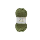 Baby Joy Örgü İpi Zeytin Yeşili%100 Anti-Pilling Akrilik 100g 250m (80050)