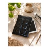 Baby Kangaroo 10-11 Inç Su Geçirmez Siyah Kapitone Desenli Tablet Kılıfı , Fermuarlı Tablet Çantası, Ipad Uyumlu Kılıf, Kitap Kılıfı