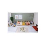 Baby Kinder Doğal Ahşap Montessori Bebek ve Çocuk Karyolası