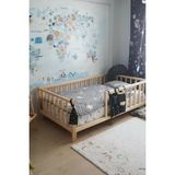 Baby Kinder Eco Montessori Doğal Bebek ve Çocuk Karyolası - 90 x 190 cm - Çam