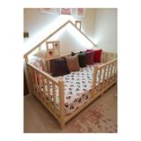 Baby Kinder Happy Doğal Montessori Bebek ve Çocuk Karyolası