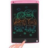 Baby LCD 8.5 Inç Grafik Yazı Çizim Tableti Kalemli Çocuk Yazı Tahtası Dijital Writting Tablet Pembe