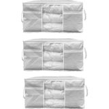 Baby Londy 3 Adet - Pencereli Yastık Yorgan Hurcu 75 x 40 x 40 cm - Beyaz