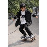 Baby Lory Kids Store Erkek Çocuk Gömlek Pantolon 3lü Takım - 12 - 13 Yaş - Siyah - Beyaz