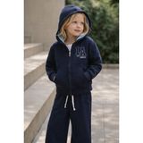 Baby Lory Kids Store Kız Çocuk Kapşonlu Günlük Eşofman Takımı - 7 - 8 Yaş - Lacivert