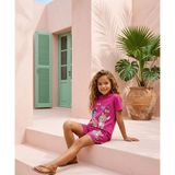 Baby Lory Kids Store Kız Çocuk Labubu Şortlu Takım - Pembe