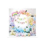 Baby Makaron Renk Balon Zincir Set