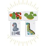 Baby Maket 8 Farklı Hayvan (Timsah,fok,gergedan,kedi ve Tavşan,papağan,kaplumbağa,dinozor)