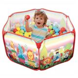 Baby Marine Katlanabilir Top Havuzu + 6 cm 200 Adet Havuz Top