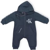 Baby Marka Kelvin Desen Kapşonlu Tulum Unisex 6-24 Ay - 2 Yaş - Siyah