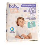 Baby Me 60x90 cm 20 Adet Kaydırmaz Bantlı Yatak Koruyucu Örtü