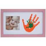Baby Memory Prints Paint Wall- El izi anı çerçevesi- Pembe