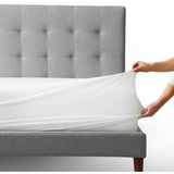 Baby Meva Mevsim Full Kenar Fitted Pamuklu Alez Su Sıvı Geçirmez Yatak Koruyucu - 100 x 200 cm - Beyaz